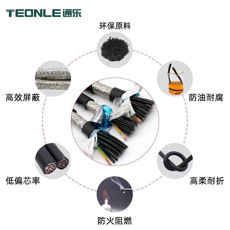 TPE機(jī)器人手臂屏蔽電纜-機(jī)器人手臂電纜